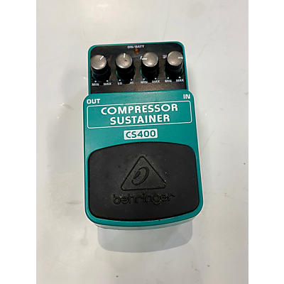 Behringer CS400 Compressor Sustainer Effect Pedal