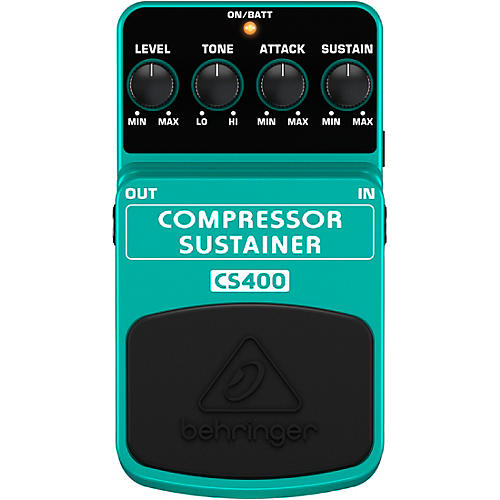 CS400 Compressor/Sustainer Guitar Effects Pedal