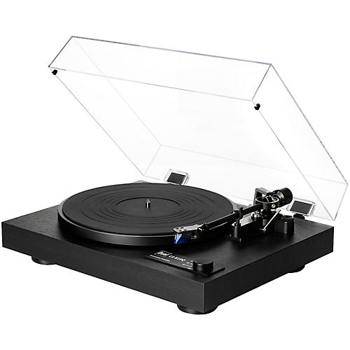 Dual Turntables CS618 Direct Drive Turntable with Auto Stop, Lift featuring an Ortofon Blue Cartridge Black