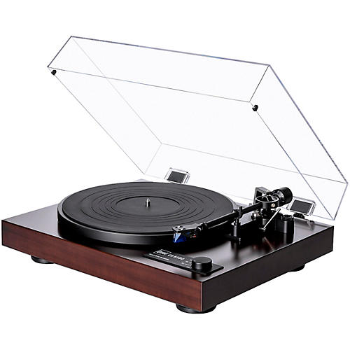 Dual Turntables CS618 Direct Drive Turntable with Auto Stop, Lift featuring an Ortofon Blue Cartridge Walnut