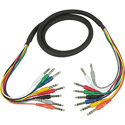 Hosa CSS-802 Balanced 1/4"-1/4" 8-Channel Cable