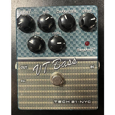 Tech 21 CSVTB.2 Sansamp Character Series VT Bass Bass Effect Pedal