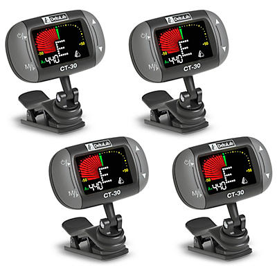 Deltalab CT-30 Clip-On Tuner 4 Pack