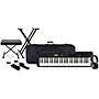Casio CT-S200 61-key Portable Arranger Keyboard with Tascam TH-200X Studio Headphone Package (Pedals/Bench/Stand/Bag Included) Black
