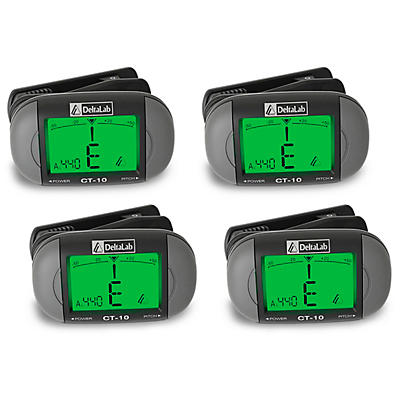 Deltalab CT10 Clip On Tuner 4 Pack