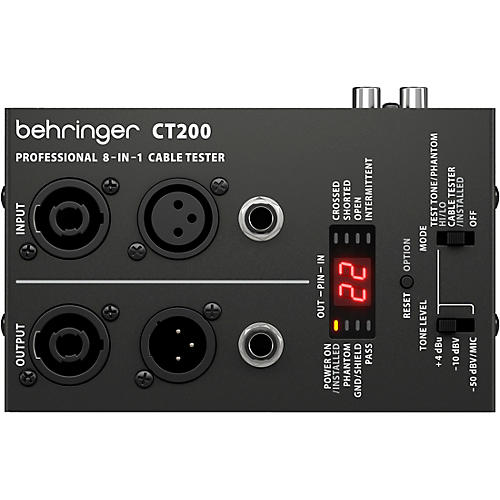 CT200 Microprocessor-Controlled 8-In-1 Cable Tester