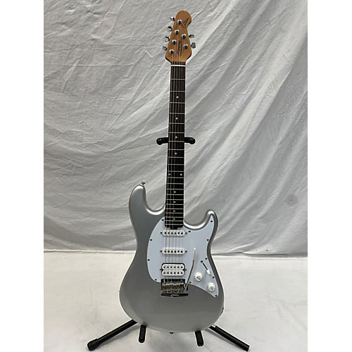 Sterling by Music Man CT50 CUTLASS HSS Solid Body Electric Guitar Silver Sparkle