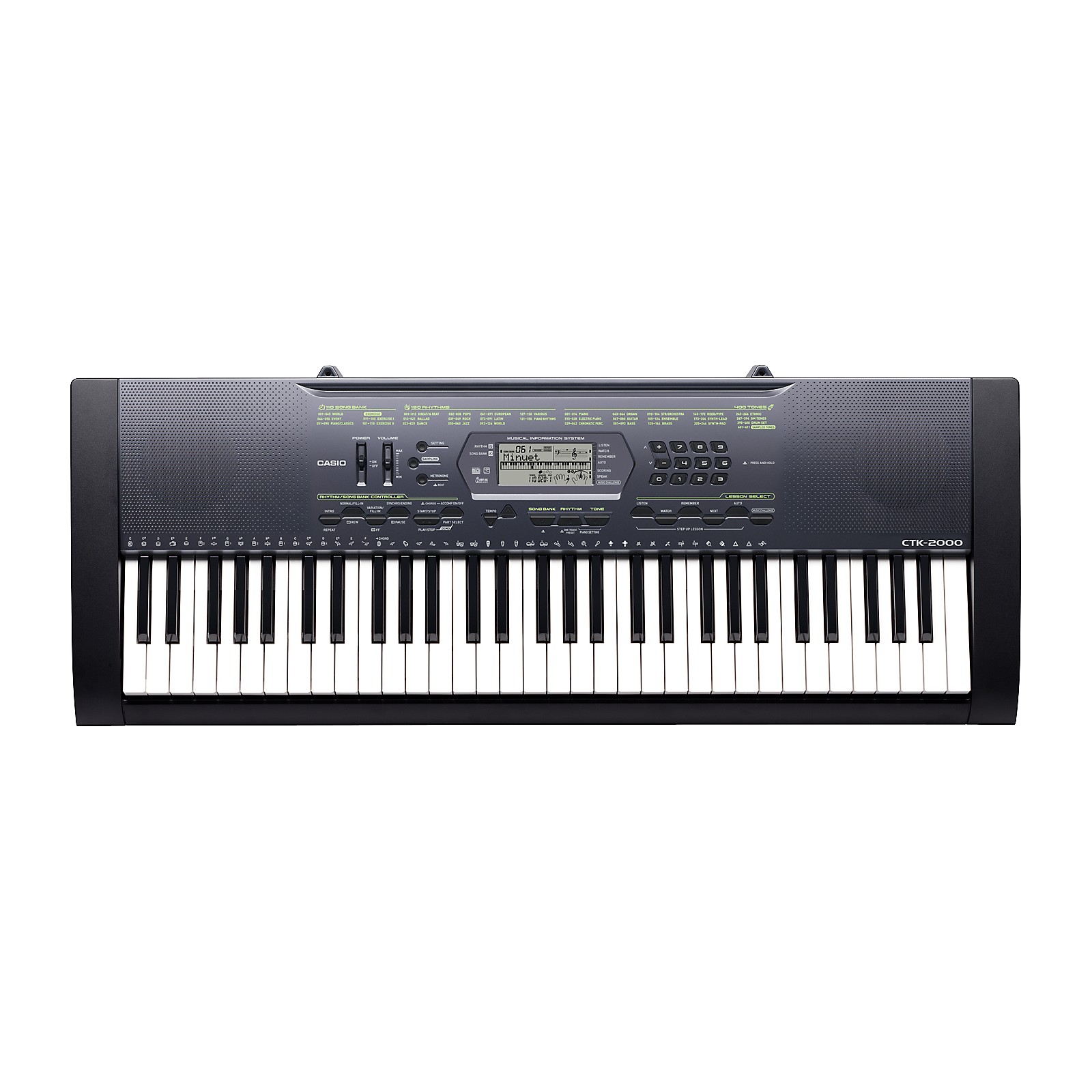 Casio CTK2000 61Key Portable Keyboard Musician's Friend
