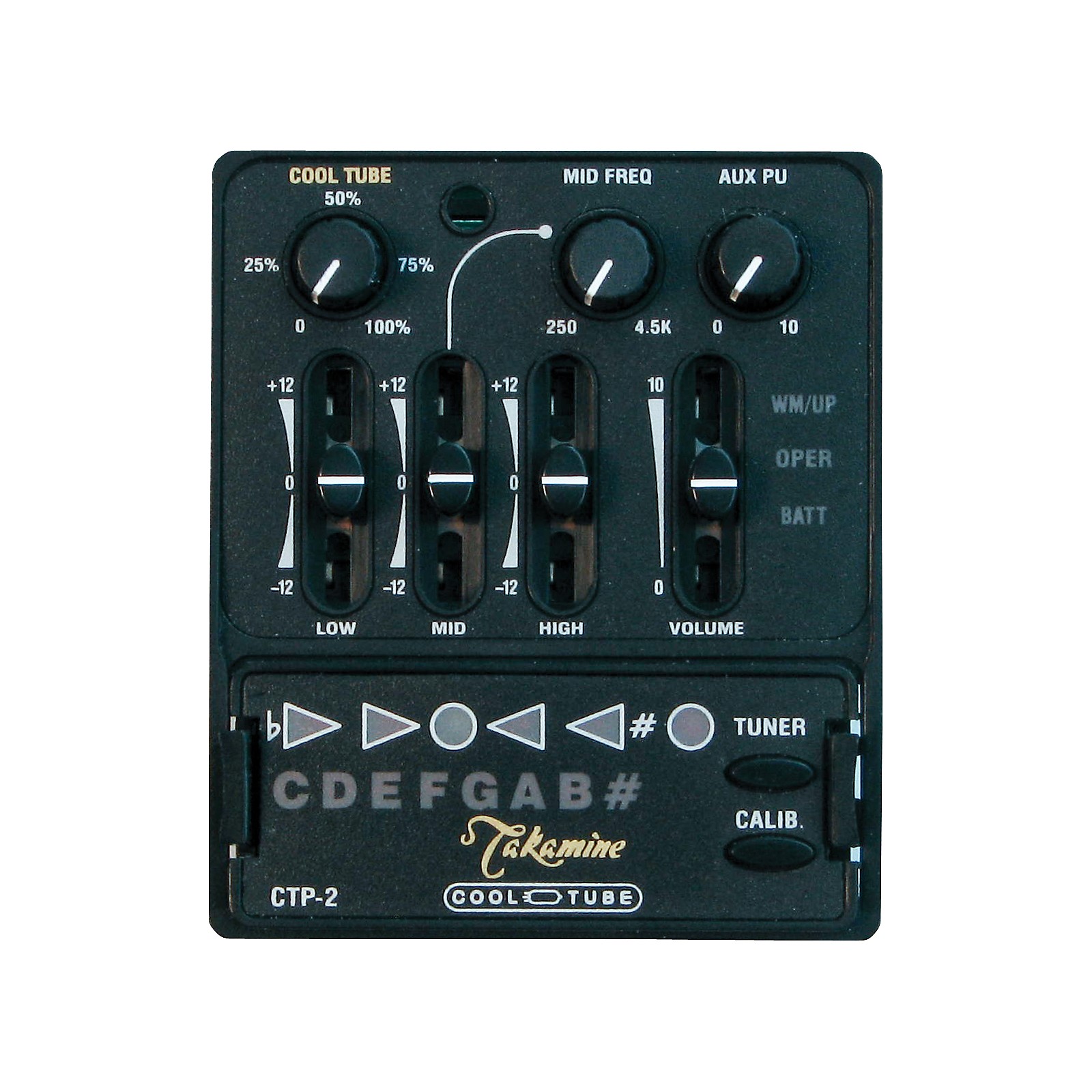 Takamine CTP2 preamp Musician's Friend