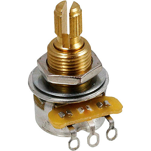 Allparts CTS 500K ohm Split Shaft Audio Taper Mini Pot Single