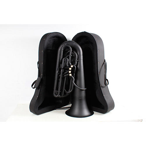 Open Box Cool Wind CTU190BK Series 4Valve 3/4 Plastic BBb Tuba Black