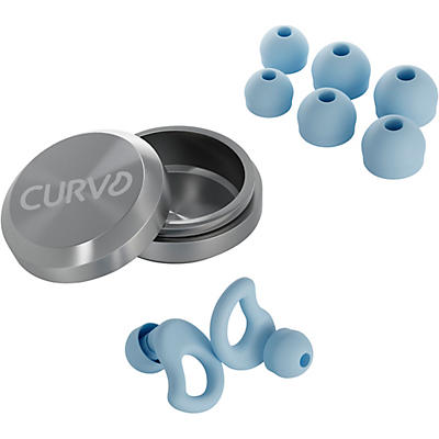 Decibullz CURVD Everyday Earplugs and Case Clip