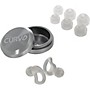 Decibullz CURVD Everyday Earplugs and Case Clip Cloud