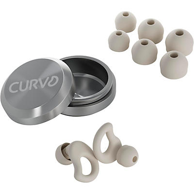 Decibullz CURVD Everyday Earplugs and Case Clip