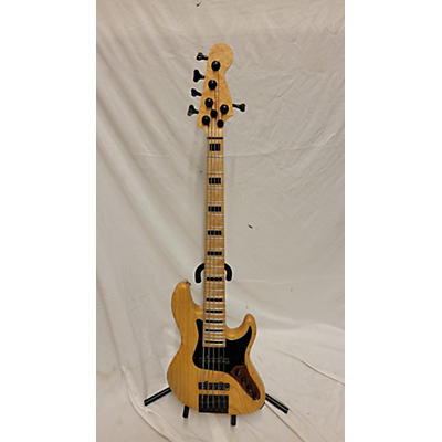 Warmoth CUSTOM BIRDS EYE MAPLE AGUILAR PICKUP 5 STRING Electric Bass Guitar