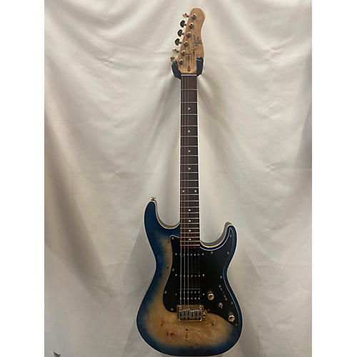 Michael Kelly CUSTOM COLLECTION 60'S Solid Body Electric Guitar Blue Burl Burst