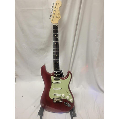 Fender CUSTOM SHOP MAHOGANY STRATOCASTER Solid Body Electric Guitar Trans Red