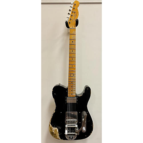 Fender CUSTOM SHOP VIBRA TELECASTER Solid Body Electric Guitar HEVY RELIC BLACK
