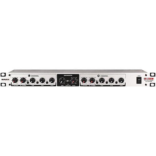 Nady CX23SW 3-Way Stereo Crossover