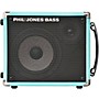 Phil Jones Bass Cab-17 100W 1x7 Bass Speaker Cabinet Seafoam Green