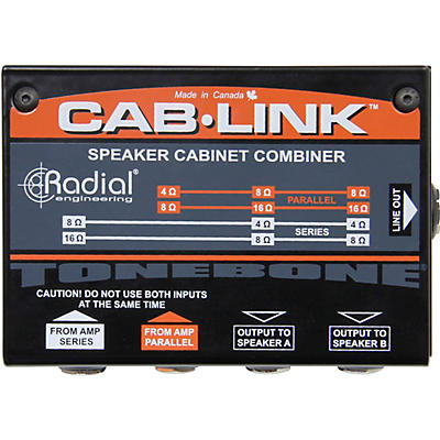Radial Engineering Cab-Link Passive Speaker Cabinet Merger