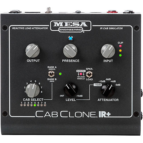 MESA/Boogie CabClone IR+ Cab Simulator & Attenuator Condition 1 - Mint Black 4 Ohm