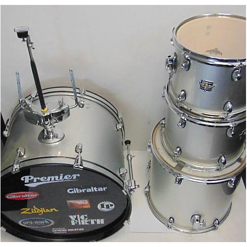 Premier Cabria Drum Kit Silver
