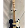 Used Squier Cabronita Thinline Telecaster Hollow Body Electric Guitar Lake Placid Blue