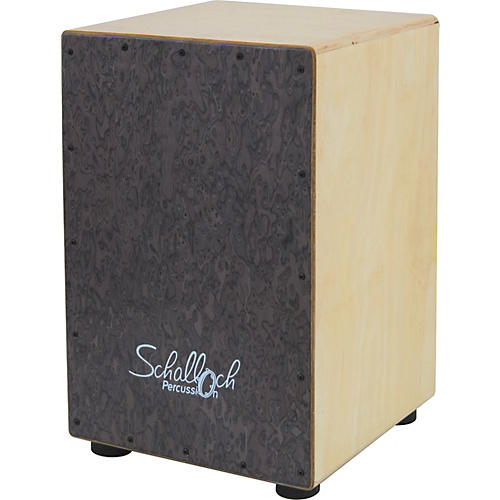 Cajon with Burl Wood Front