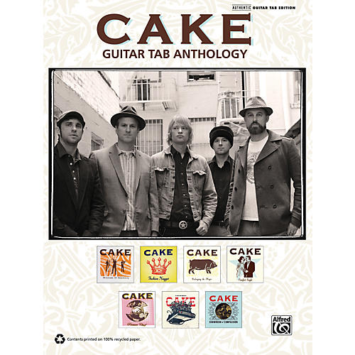 Cake - Guitar TAB Anthology Book
