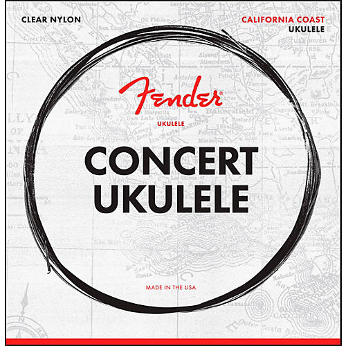 Fender California Coast Series Ukulele Strings Concert