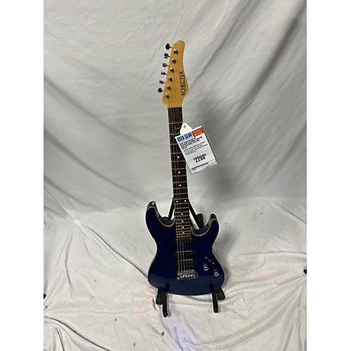 Schecter Guitar Research California Custom Solid Body Electric Guitar Blue