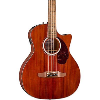 Fender California Deluxe Kingman All-Mahogany Acoustic-Electric Bass Guitar -