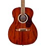 Fender California Deluxe Monterey All-Mahogany Acoustic-Electric Guitar - Natural Mahogany