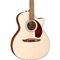Fender California Deluxe Newporter CE Acoustic-Electric Guitar - Sienna SunburstWhite Blonde