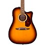 Fender California Deluxe Redondo CE Acoustic-Electric Guitar - Honey Sunburst