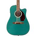Fender California Deluxe Redondo CE Acoustic-Electric Guitar - Honey SunburstSherwood Green
