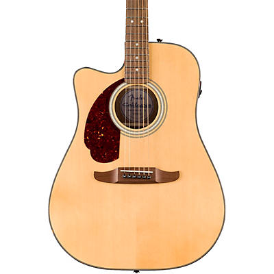 Fender California Deluxe Redondo CE Left-Handed Acoustic-Electric Guitar -