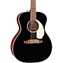 Fender California Deluxe Villager 12-String Acoustic-Electric Guitar - Black