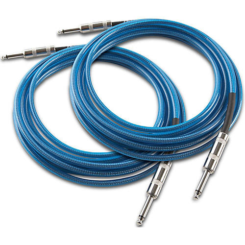 California Instrument Cable Lake Placid Blue 15 ft. 2-Pack
