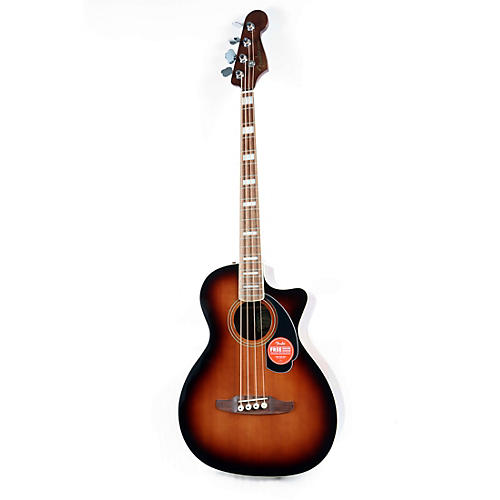 Fender California Kingman Acoustic-Electric Bass Guitar Condition 3 - Scratch and Dent Shaded Edge Burst 197881147297