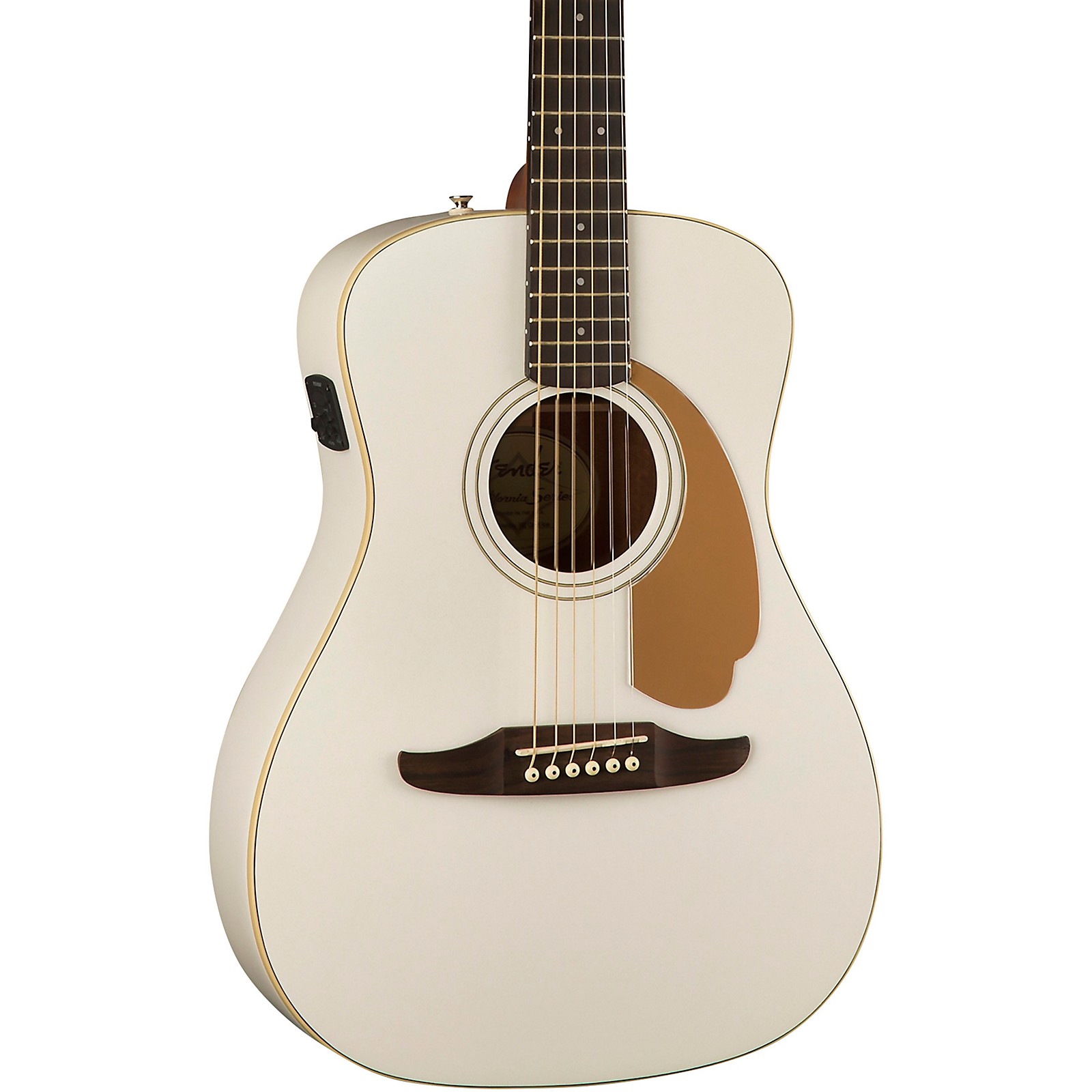 Fender California Malibu Player AcousticElectric Guitar Arctic Gold