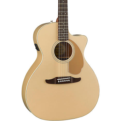 Fender California Newporter Player Acoustic-Electric Guitar Champagne