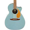 Fender California Newporter Player Acoustic-Electric Guitar ChampagneIce Blue Satin