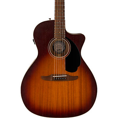 Fender California Newporter Special All-Mahogany Acoustic-Electric Guitar