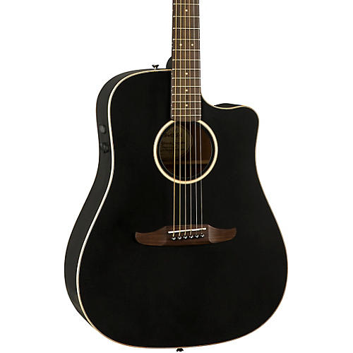 Fender California Redondo Special Acoustic-Electric Guitar Matte Black