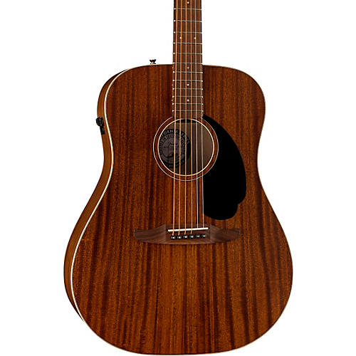 Fender California Redondo Special All-Mahogany Acoustic-Electric Guitar Natural