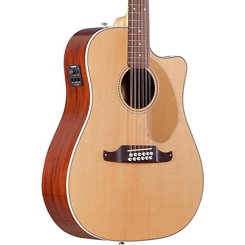 California Series Villager SCE Cutaway Dreadnought 12-String Acoustic-Electric Guitar