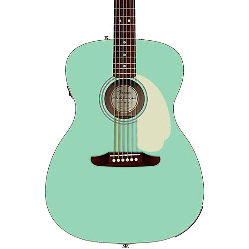 Fender California Standard Monterey E Acoustic-Electric Guitar Surf Green