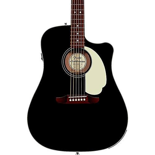 Fender California Standard Redondo CE Acoustic-Electric Guitar Black